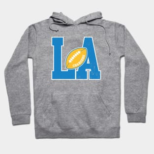 Big Bold Los Angeles Chargers Monogram Hoodie